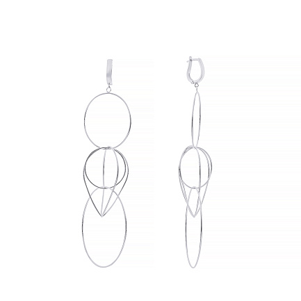 Серьги из серебра