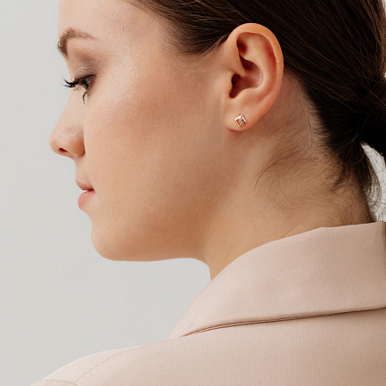 Серьги Пусеты