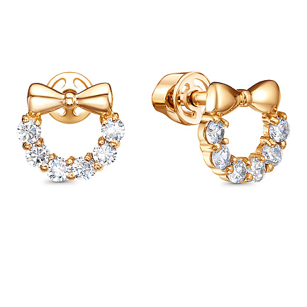 Серьги Пусеты детские