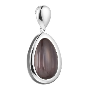 Подвеска из серебра с стеклами