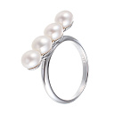 Кольцо из серебра с жемчугом