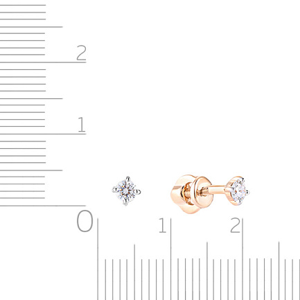 Серьги Пусеты детские