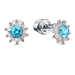 Серьги Пусеты