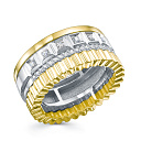 Кольцо из желтого золота с бриллиантами