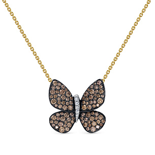 Колье из золота с бриллиантом