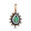 Подвеска из красного золота