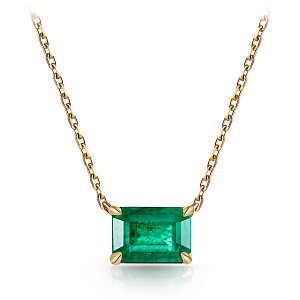 Колье из желтого золота, плетение якорное