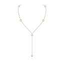 Колье из красного золота с жемчугом