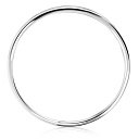 Кольцо обручальное из белого золота с бриллиантами