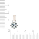 Подвеска из серебра с эмалью