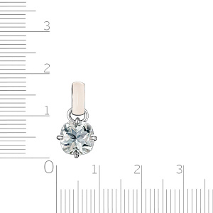 Подвеска из серебра с эмалью