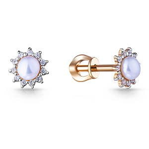 Серьги Пусеты детские