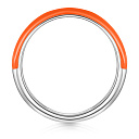 Кольцо из серебра с эмалью