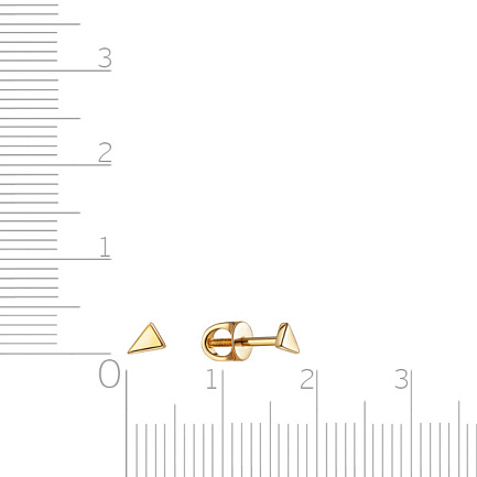 Серьги Пусеты