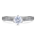 Кольцо из серебра с фианитом