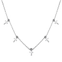 Колье из серебра