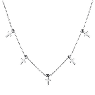 Колье из серебра