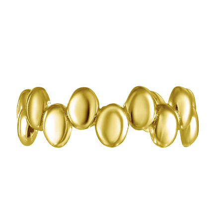 Кольцо из серебра с позолотой