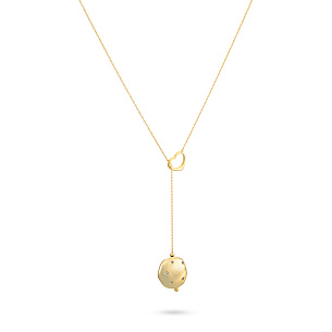 Колье из серебра с циркониями