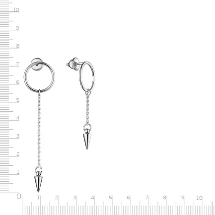 Серьги Пусеты