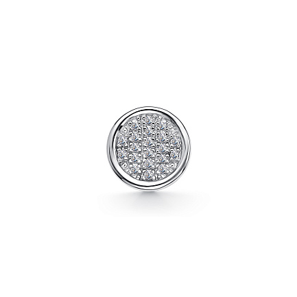 Подвеска из белого золота с бриллиантами