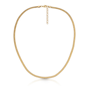 Колье из серебра с золочением