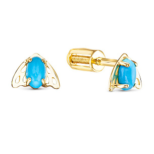 Серьги Пусеты