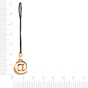 Подвеска из красного золота