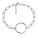 Браслет декоративный из серебра