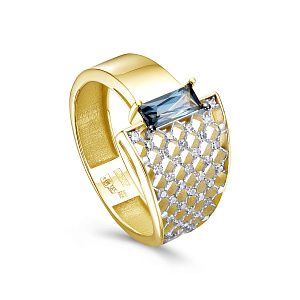 Кольцо из желтого золота