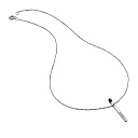 Колье из серебра