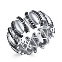 Кольцо из белого золота с бриллиантами