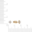 Серьги Пусеты