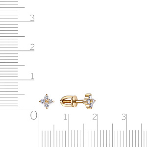 Серьги Пусеты