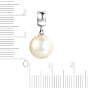 Подвеска из белого золота с жемчугом