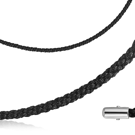 Колье из шёлка