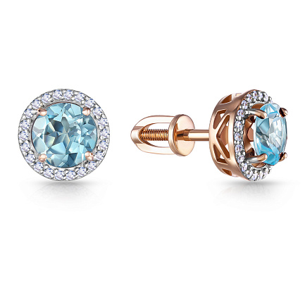 Серьги Пусеты