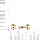 Серьги Пусеты