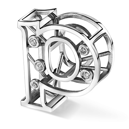 Подвеска буква