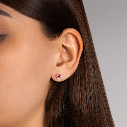 Серьги Пусеты