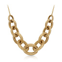 Колье из желтого золота