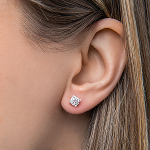 Серьги Пусеты