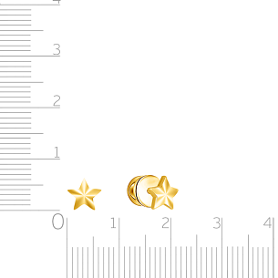 Серьги Пусеты