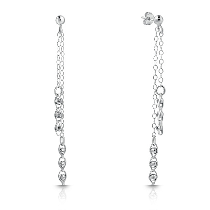 Серьги из серебра