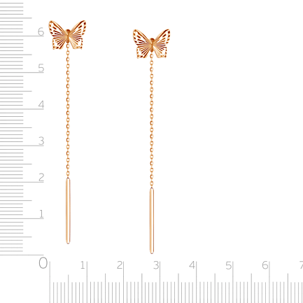 Серьги Продевки