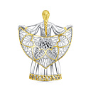 Брошь из серебра