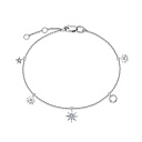 Браслет из белого золота с бриллиантами