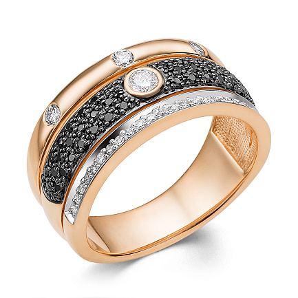 Кольцо из красного золота