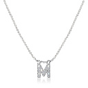 Колье из белого золота с бриллиантами