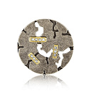 Кольцо из серебра с бриллиантами